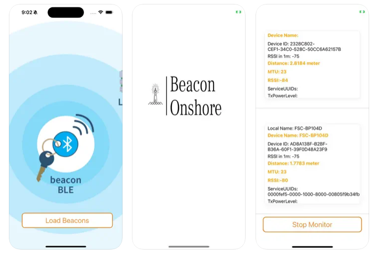 Beacon Onshore – Proximity-Based Tracking and Alerts
