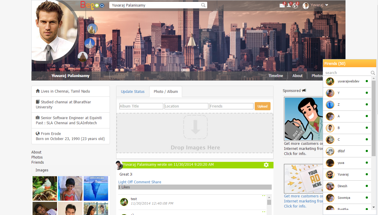 Begoo – Next-Gen Social Media Platform with Multi-Network Integration