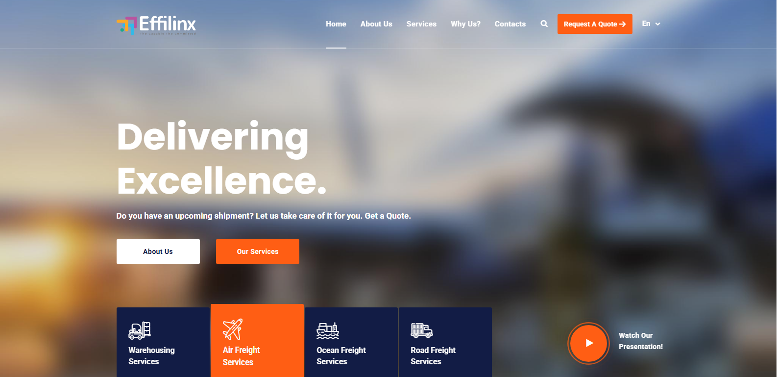 Effilinix – End-to-End Logistics & Freight Management System