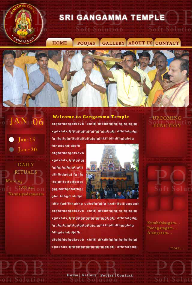 Gangamma Temple - Bangalore