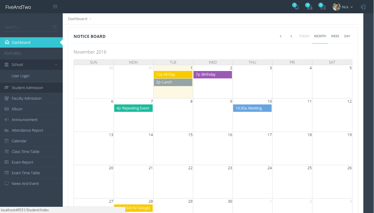 Government School Management – Centralized Admin Panel