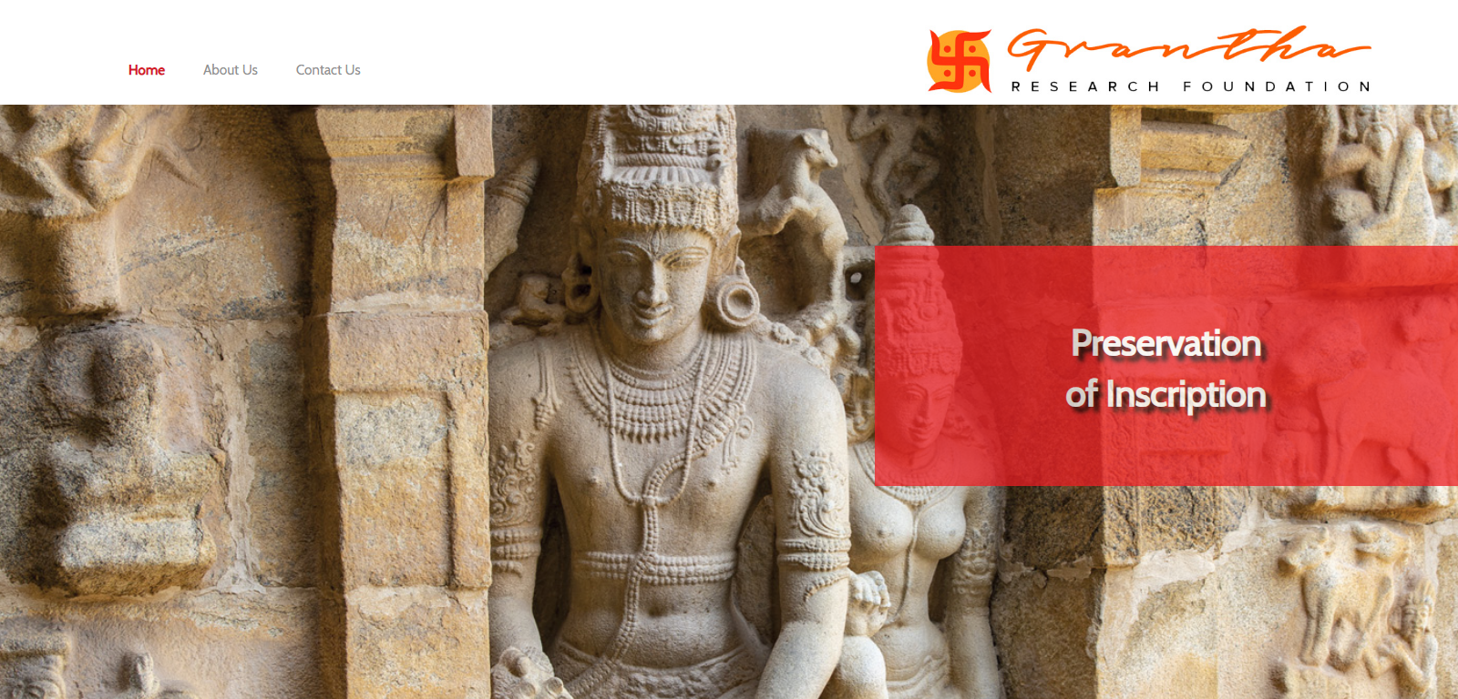 Grantha Foundation – Research Foundation Website