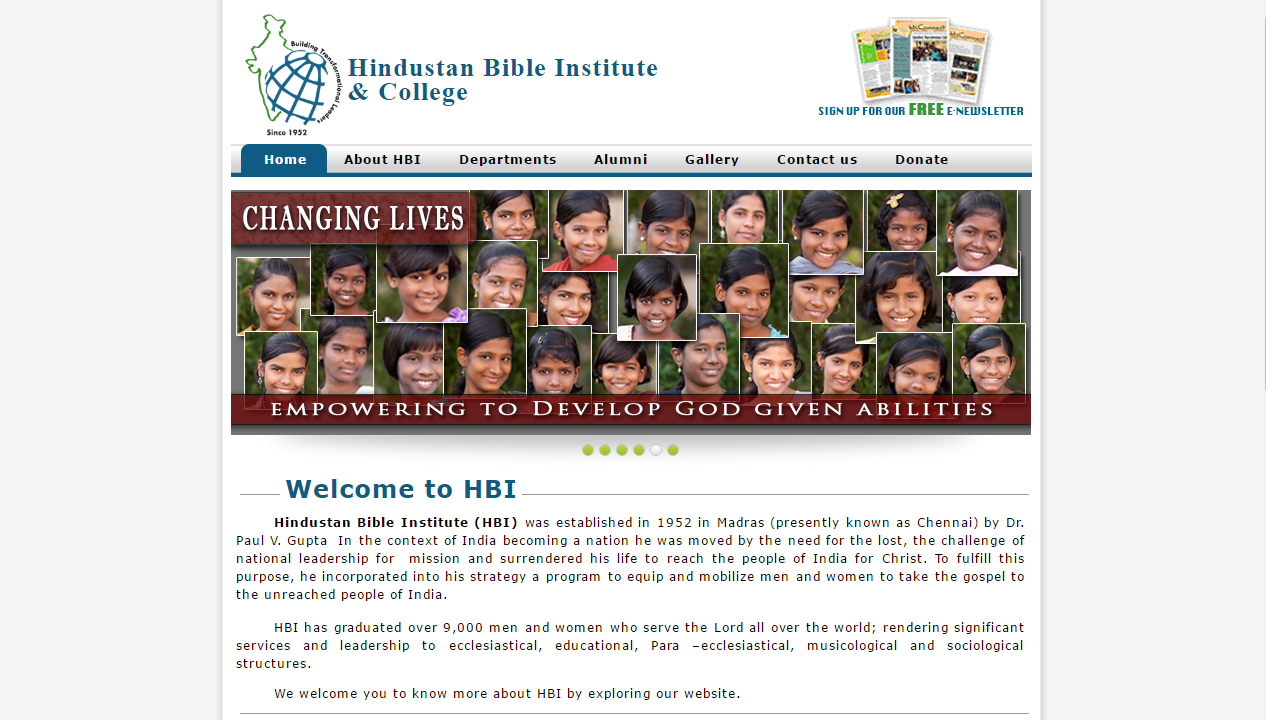 Hindustan Bible Institute and College