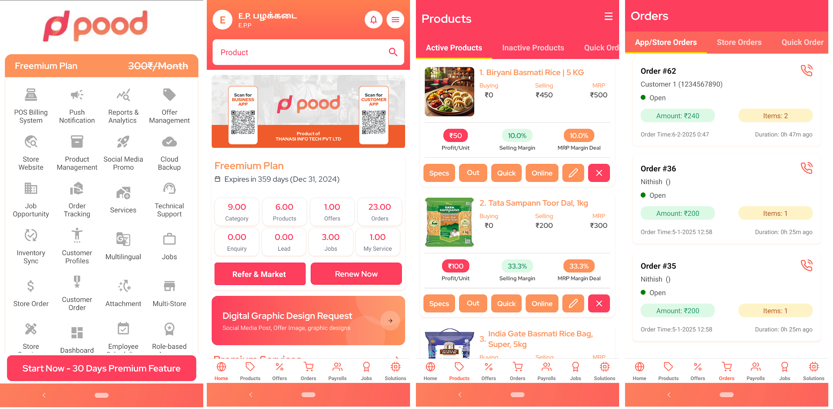 Pood-Empowering Modern Retail with a Multi-Store Management Solution
