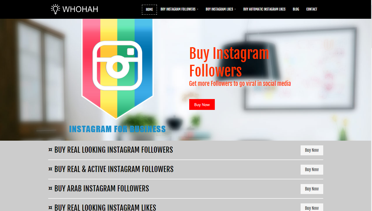 WHOHA – Social Media Marketing Automation for Instagram