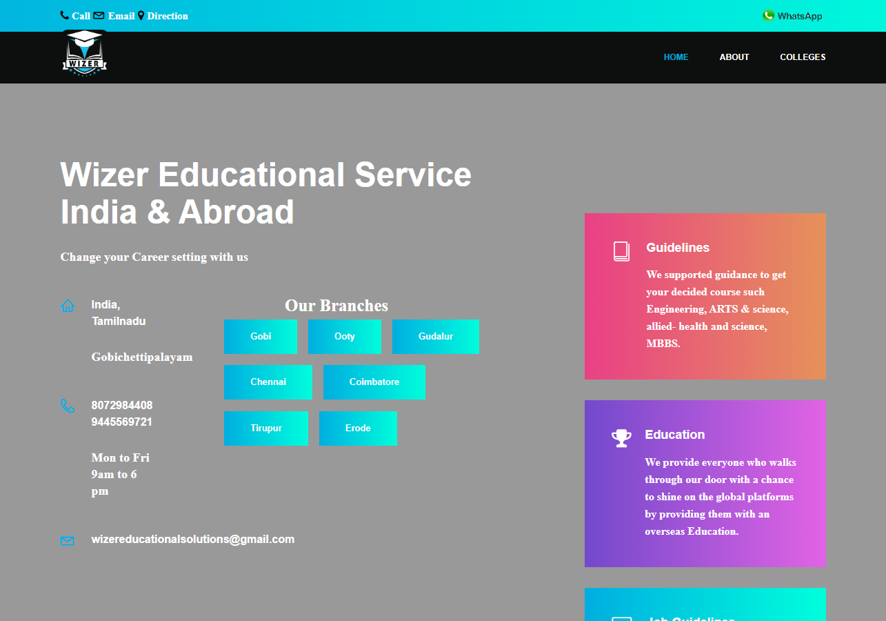Wizer- Educational Website